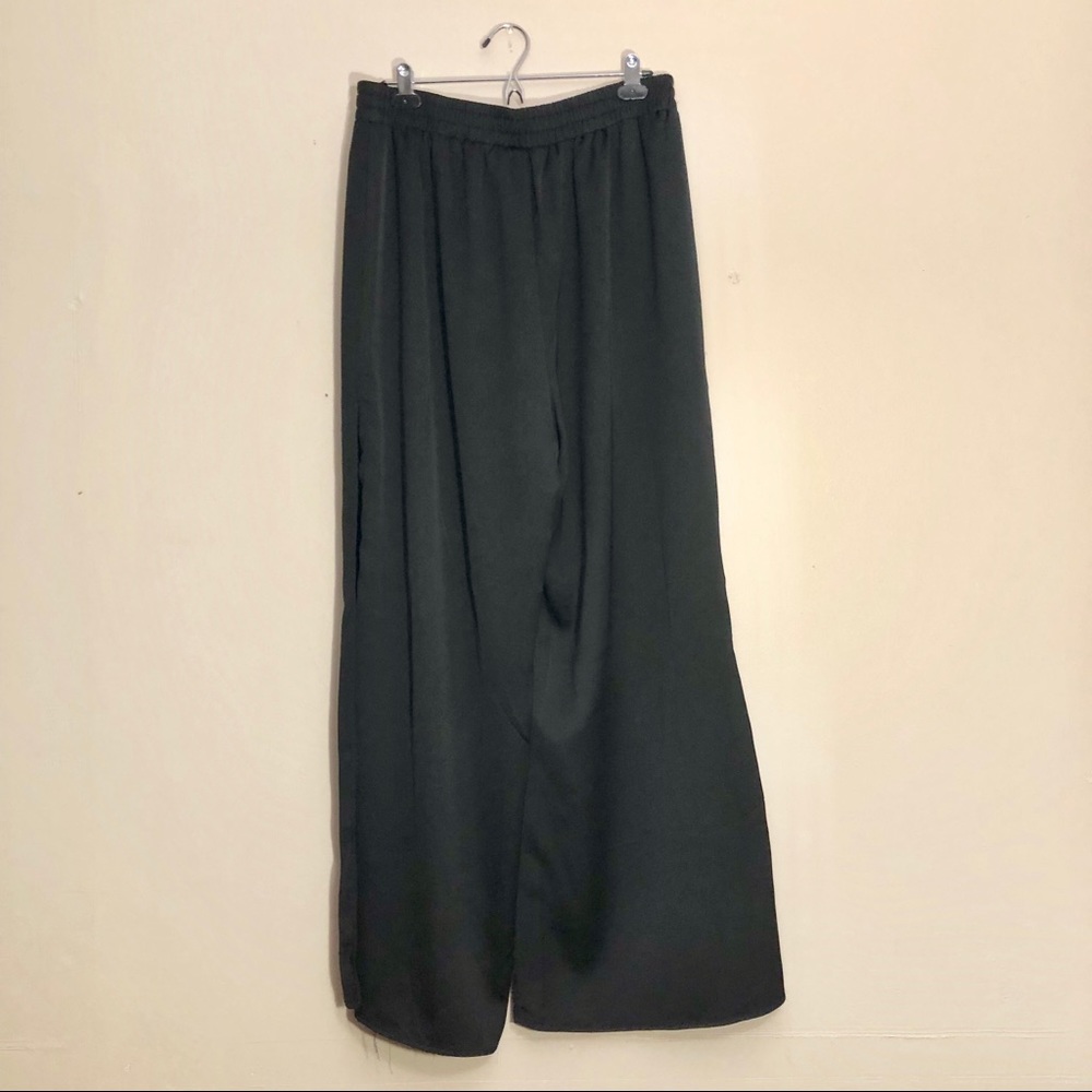 Forever 21 |  Thigh-Split Wide Leg Trousers